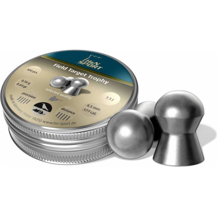Пульки H&N Diabolo Fienld &Target Trophy 500 шт. Фото
