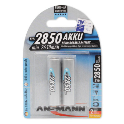 Аккумулятор Ansmann AA 2850mAh * 2 Фото