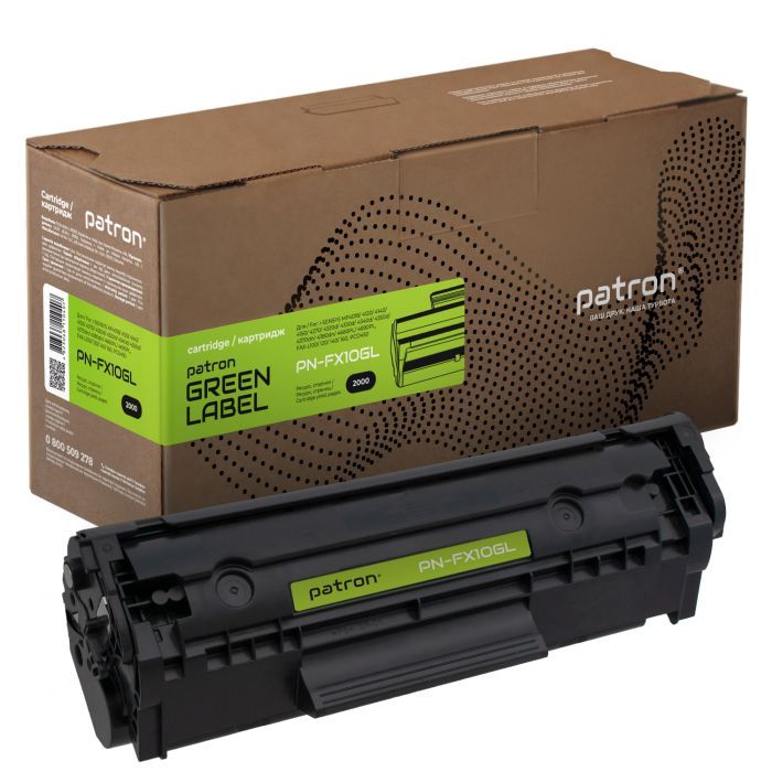 Картридж Patron CANON FX-10 GREEN Label (для MF4120/ 4140) Фото