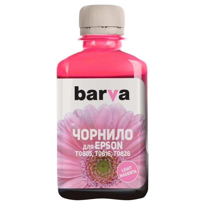 Чернила Barva EPSON T0816 LIGHT MAGENTA 180г Фото