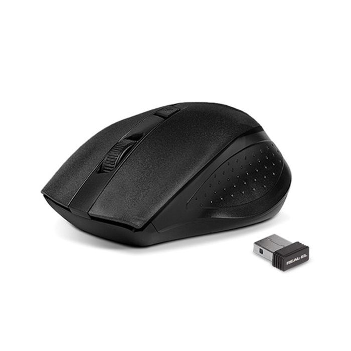 Мышка REAL-EL RM-300 Wireless Black/Grey Фото