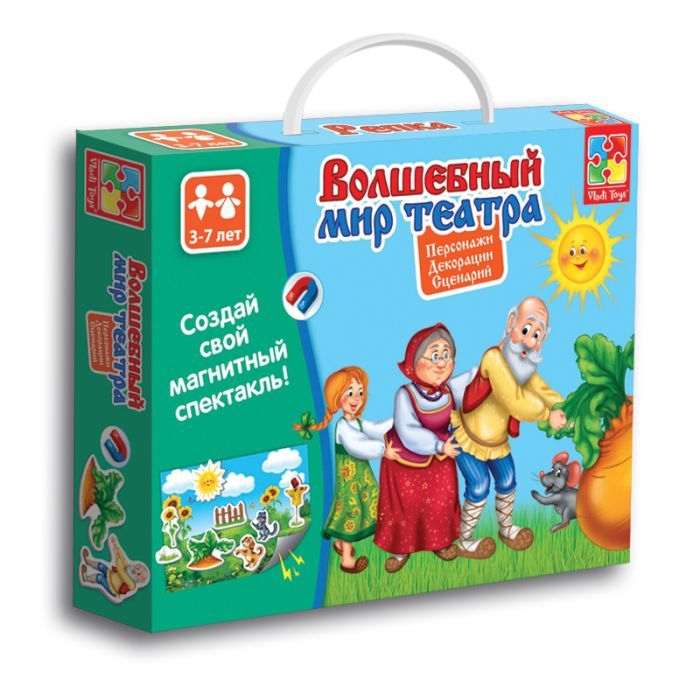 Настольная игра Vladi Toys Волшебный мир театра Репка Фото