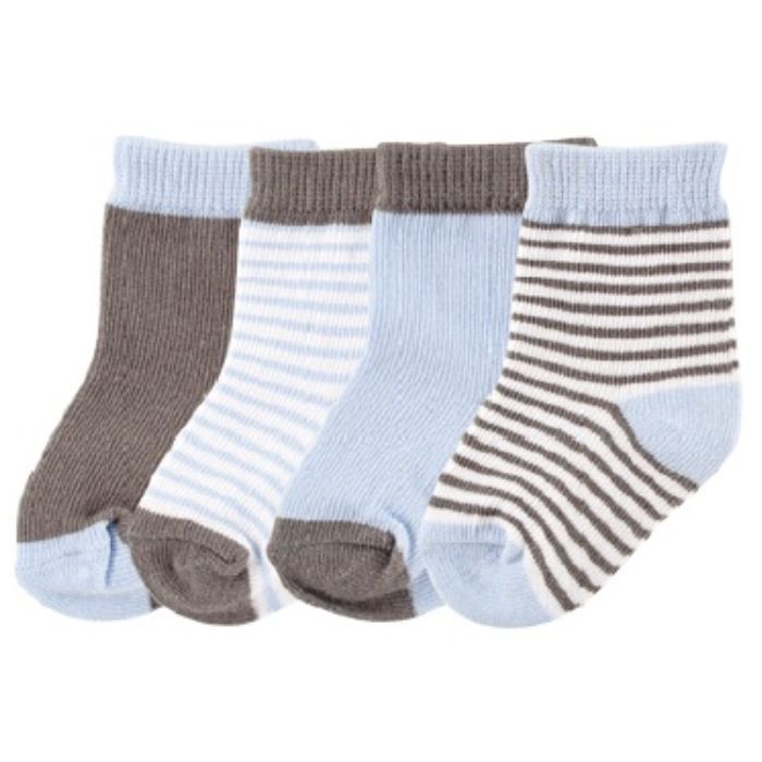 Носки детские Luvable Friends 4 пары для мальчиков Фото