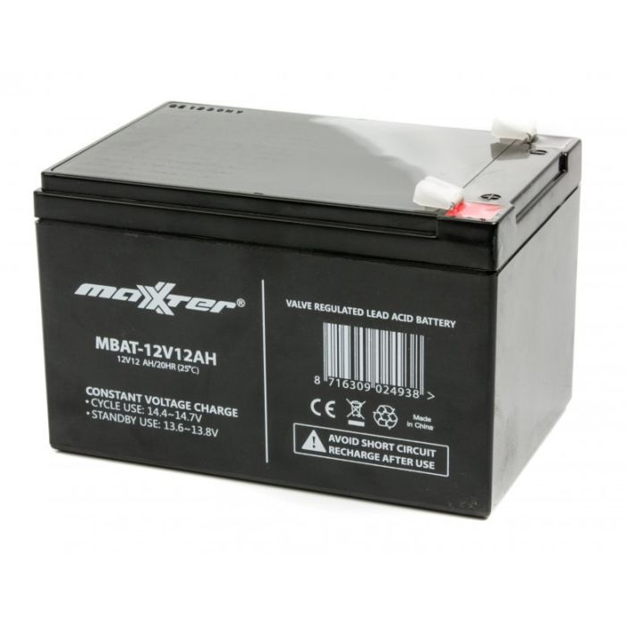 Батарея к ИБП Maxxter 12V 12AH Фото
