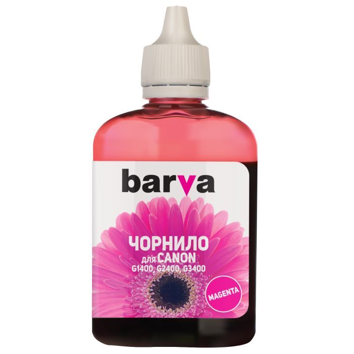 Чернила Barva CANON GI-490 90г MAGENTA Фото