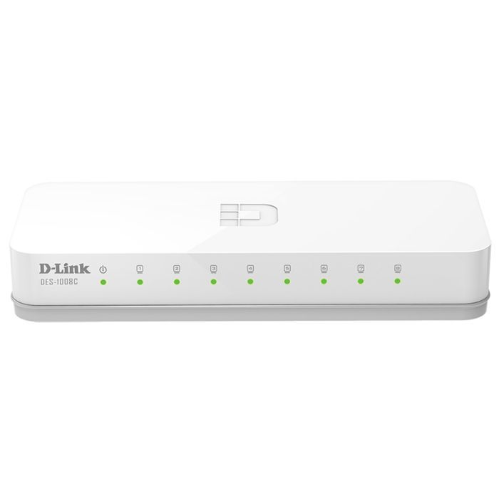 Коммутатор сетевой D-Link DES-1008C Фото