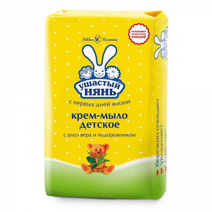 Детское мыло Ушастый нянь с алое 90 г Фото