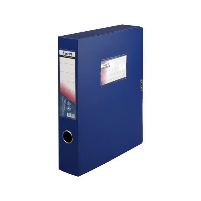 Архивный бокс Axent 60 мм, blue Фото