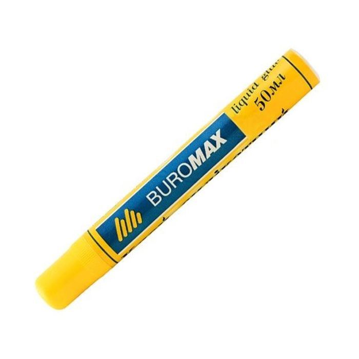 Клей Buromax silicate glue, 50мл, with sponge, JOBMAX Фото