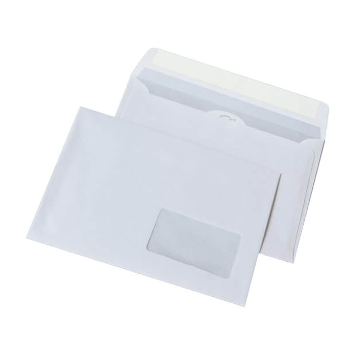 Конверт Куверт DL (110х220мм) Peel & Seal, with window 45х90мм Фото