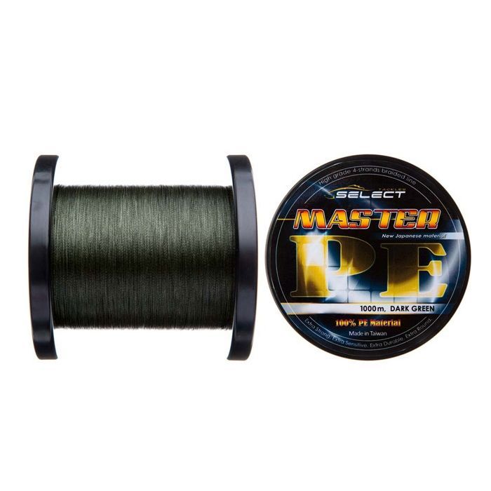 Шнур Select Master PE 1000m 0.14мм 17кг Фото