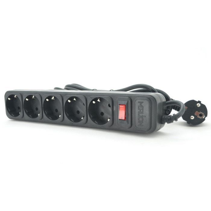 Сетевой фильтр питания Merlion 5 розеток, 3м Фото