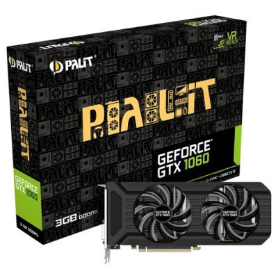 Видеокарта Palit GeForce GTX1060 3072Mb DUAL Фото