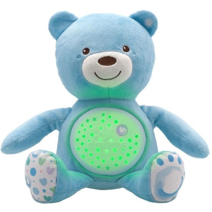 Развивающая игрушка Chicco Медвежонок музыкальный голубой Фото