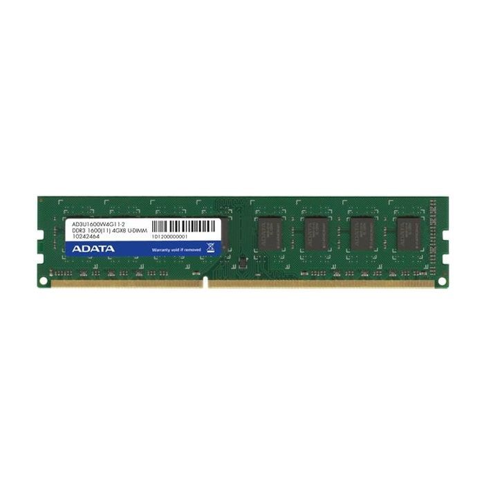 Модуль памяти для компьютера ADATA DDR3 8GB 1600 MHz Фото