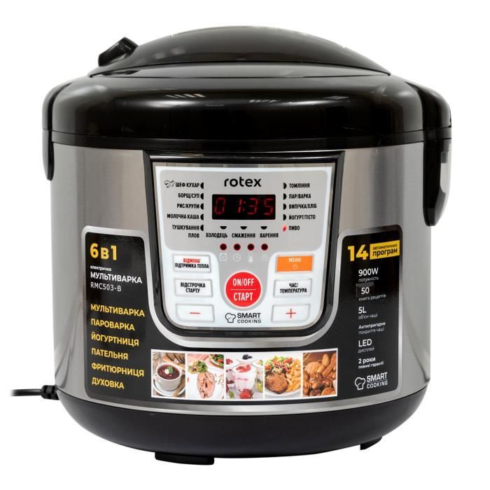 Мультиварка Rotex RMC503-B Фото