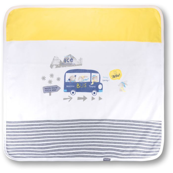 Одеяло детское Bibaby с автобусом Фото 1