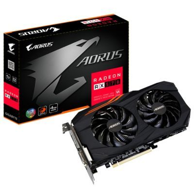 Видеокарта GIGABYTE Radeon RX 570 4096Mb AORUS Фото