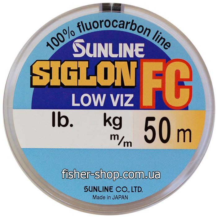 Флюорокарбон Sunline Siglon FC 50m 0.415мм 10.9кг повідковий Фото