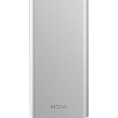 Батарея универсальная Nomi E100 10000 mAh silver Фото