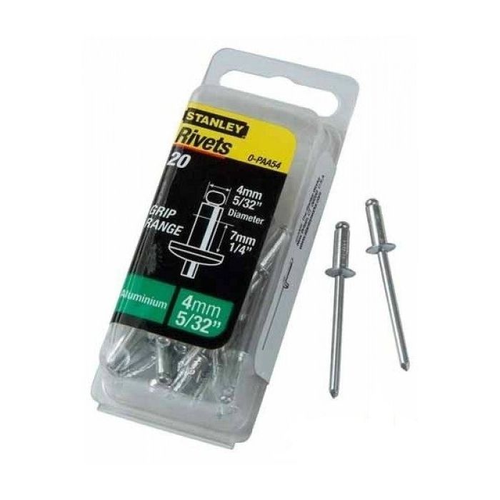 Заклепки Stanley алюминиевые d4x6.5мм 20 шт. Фото