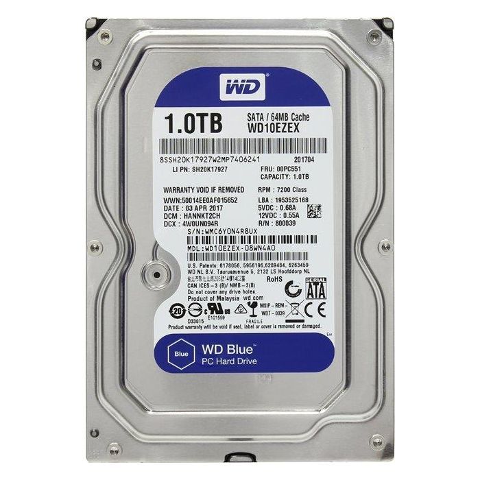 Жесткий диск WD 3.5" 1TB Фото