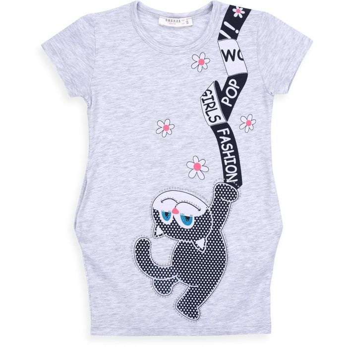 Платье детское Breeze с котиком Фото