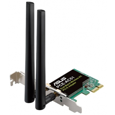 Сетевая карта Wi-Fi ASUS PCE-AC51 - купить в Киеве | Цена, отзывы ...