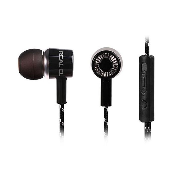Наушники REAL-EL Z-1755 Black/Wwhite Фото