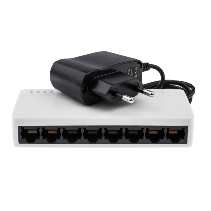 Коммутатор сетевой Greenvision GV-002-H-08P Фото