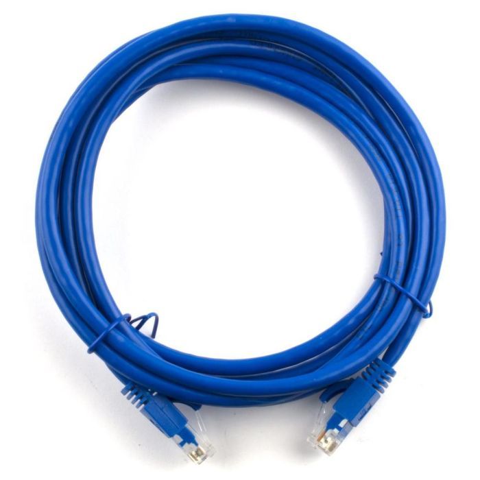 Патч-корд Ritar 2м, RJ-45, Cat.6, CU, медь, синий Фото