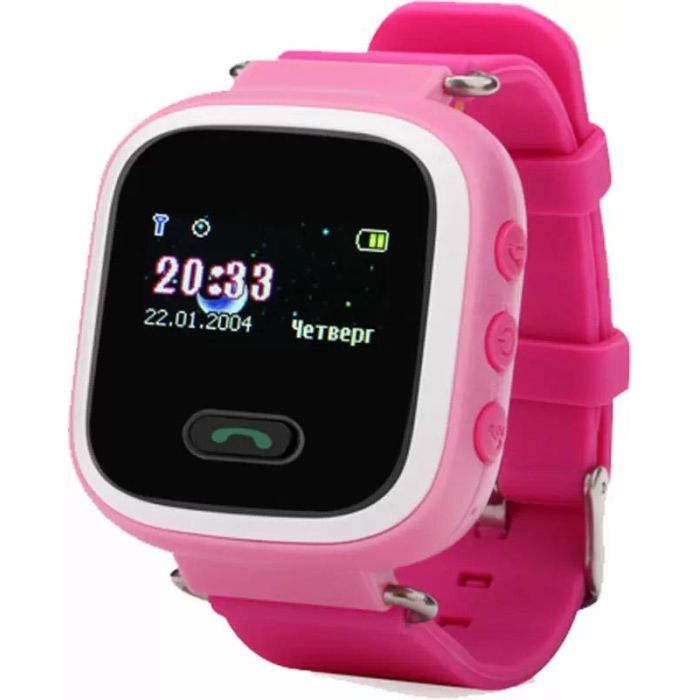 Смарт-часы UWatch Q60 Kid smart watch Pink Фото