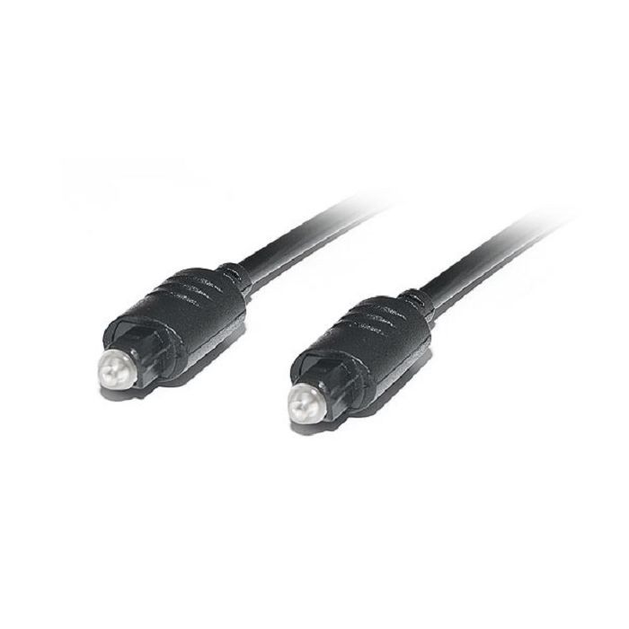 Кабель мультимедийный REAL-EL Optical Toslink 2.0m black Фото