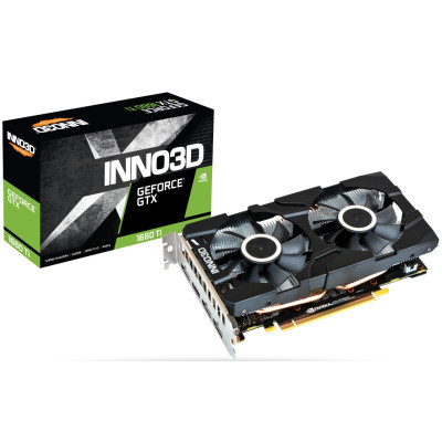 Видеокарта Inno3D GeForce GTX1660 Ti 6144Mb Twin X2 Фото