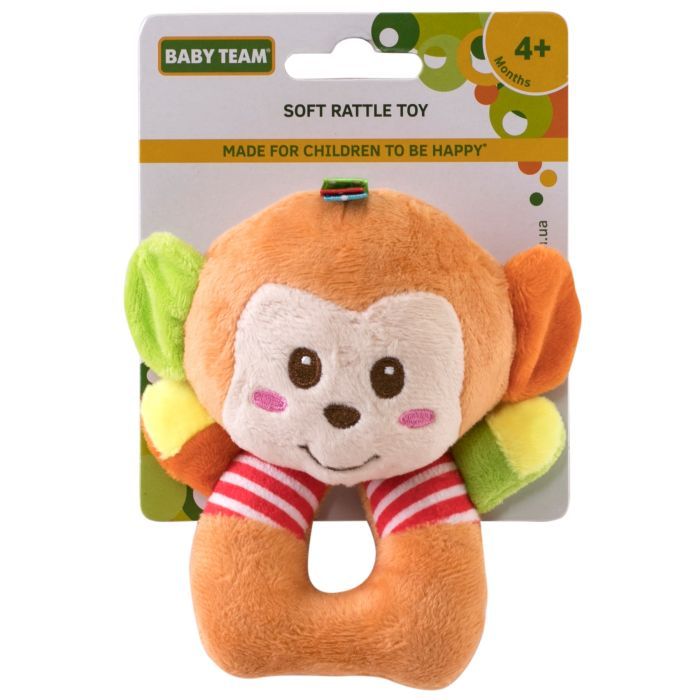Погремушка Baby Team мягкая Фото