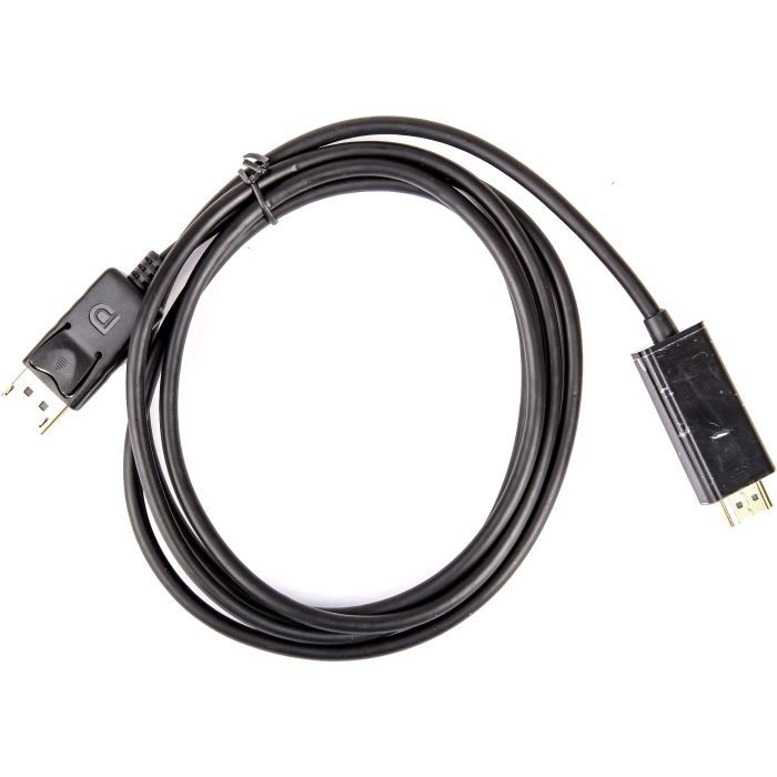 Кабель мультимедийный Charmount DisplayPort M to HDMI M 1.8m Фото