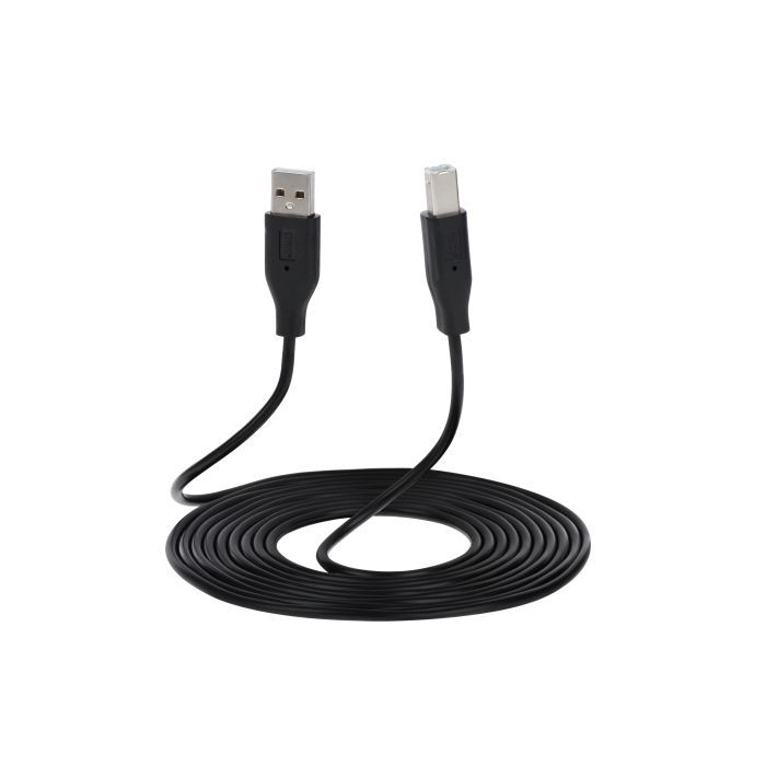 Кабель для принтера 2E USB 2.0 AM/BM 3.0m Фото