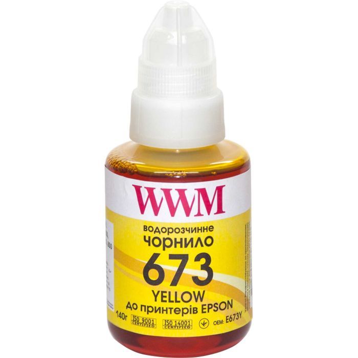Чернила WWM Epson L800 140г Yellow Фото