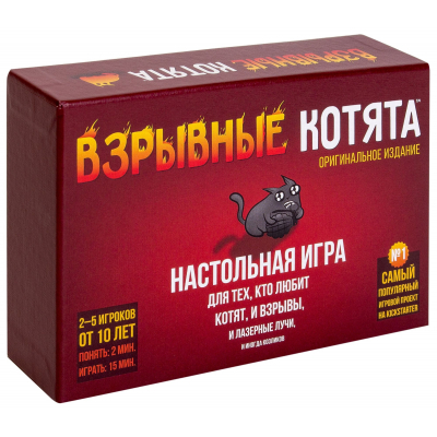 Настольная игра Hobby World Вибухові кошенята Фото