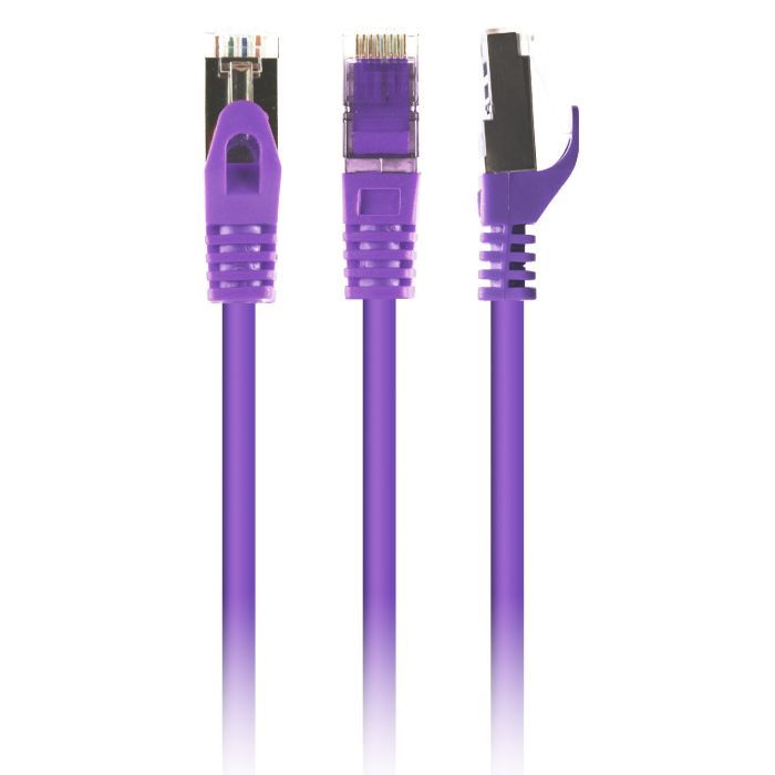 Патч-корд Cablexpert 2м S/FTP Cat 6A CU LSZH violet Фото