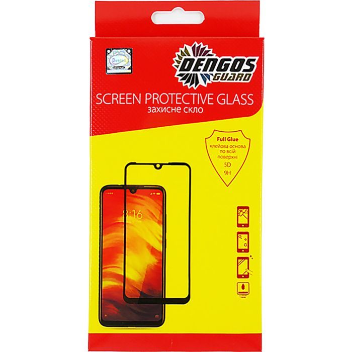 Стекло защитное Dengos Samsung Galaxy M31 Full Glue Фото