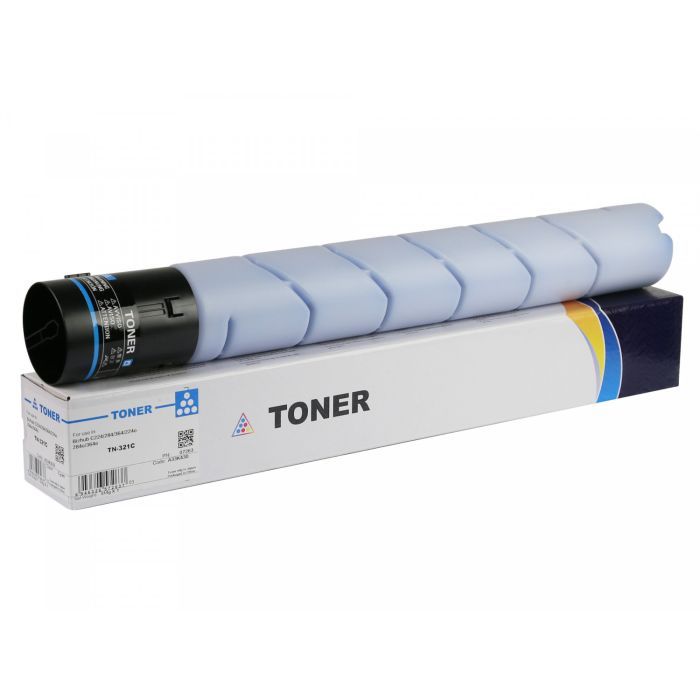Тонер-картридж CET Konica Minolta TN-321 cyan 514г Фото