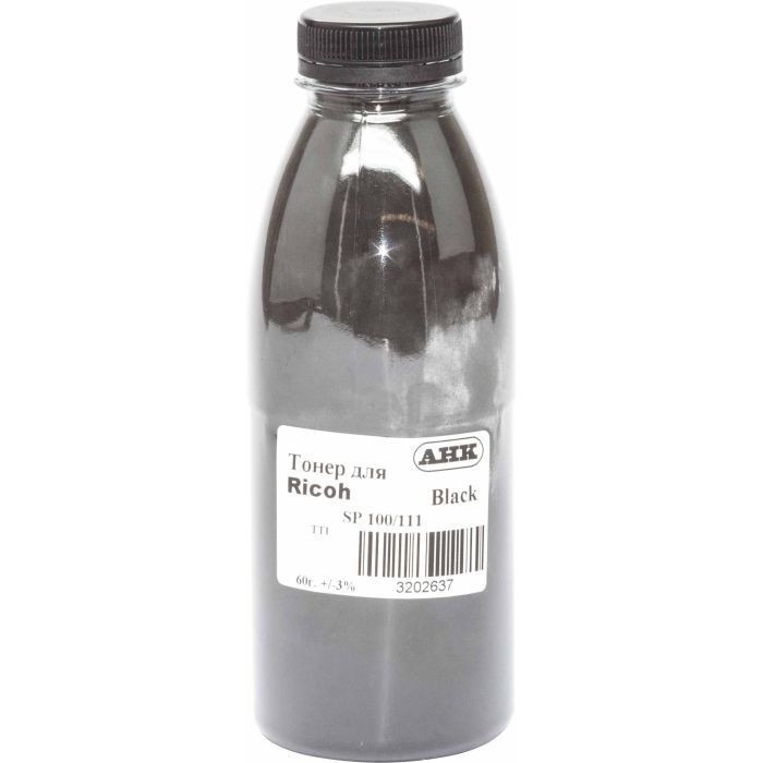 Тонер AHK Ricoh Aficio SP100 , 60г Black Фото