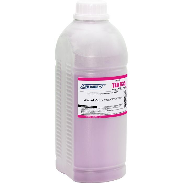 Тонер IPM Lexmark Optra C935, 500г Magenta Фото