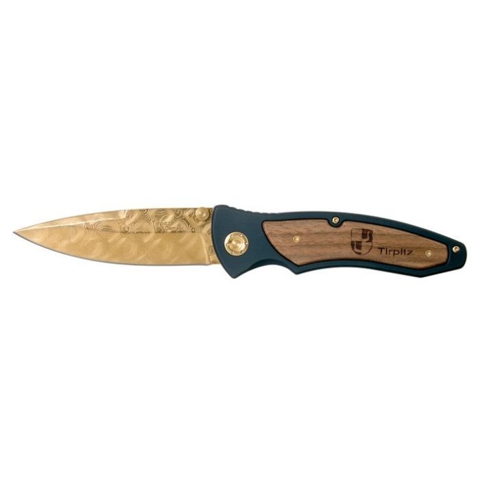 Нож Boker Tirpitz Damascus Gold Фото