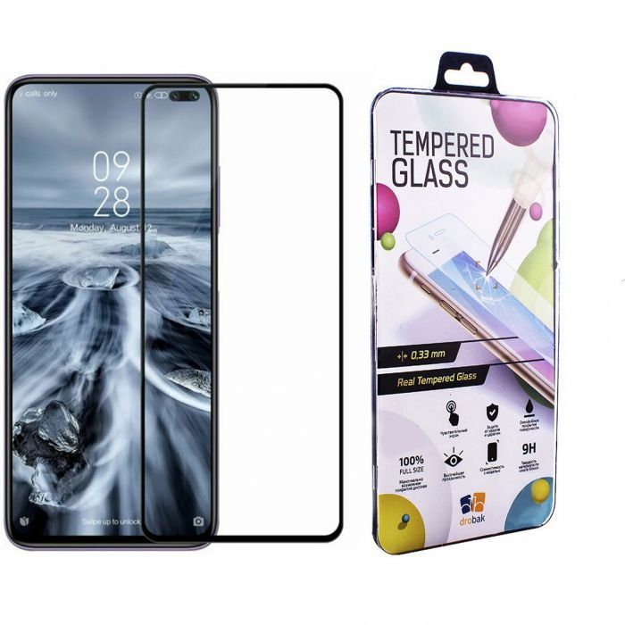 Стекло защитное Drobak Xiaomi Redmi K30 Pro (Black) Фото