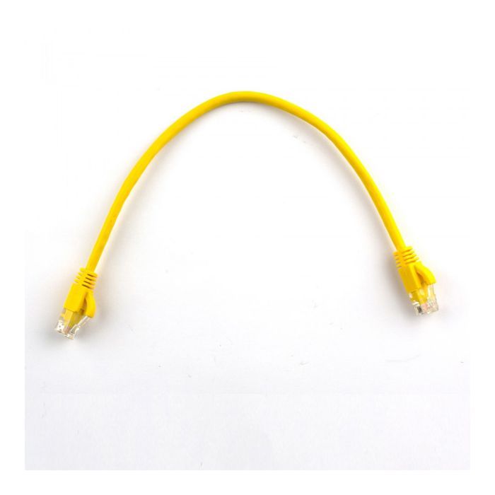 Патч-корд Ritar 0.3м, UTP, cat.5e, CCA, yellow Фото