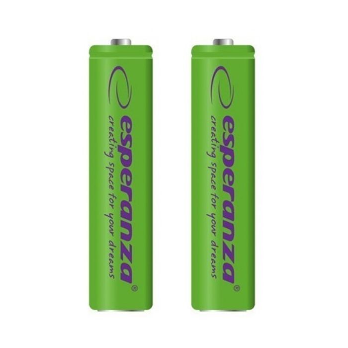 Аккумулятор Esperanza AAA 1000mAh Ni-MH * 2 green Фото