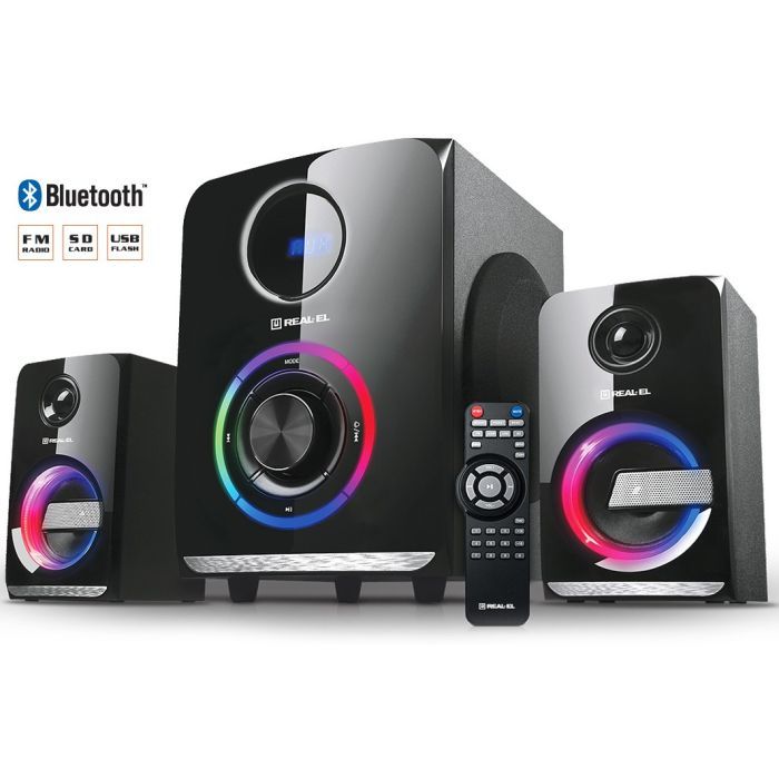 Акустическая система REAL-EL M-580 Black Фото