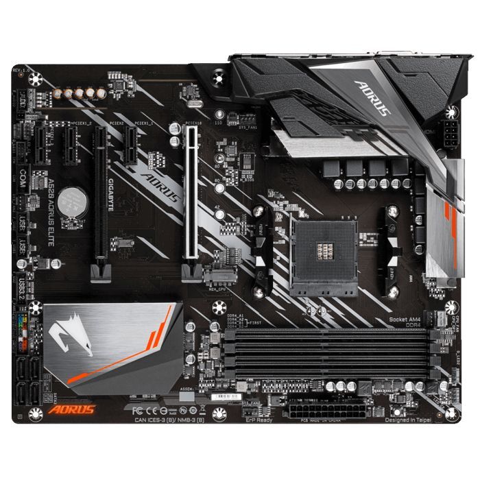 Материнская плата GIGABYTE A520 AORUS ELITE Фото